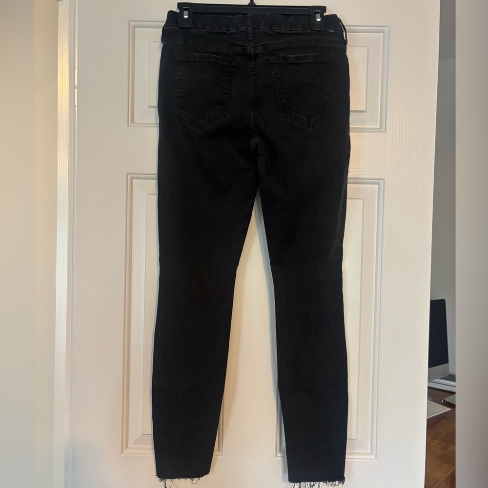 Mother jeans “the looker” black size 28 - Picture 2 of 4